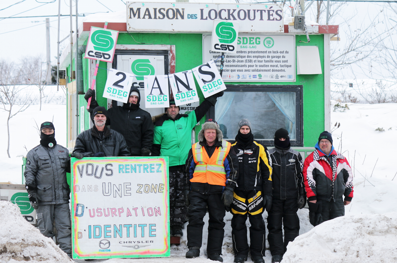 Lockout au Saguenay