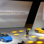 LAMBORGHINI HURACAN SPYDER FRANCFORT 2015