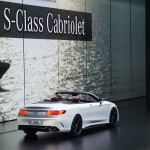 MERCEDES-BENZ CLASSE S CABRIOLET IAA FRANCFORT 2015