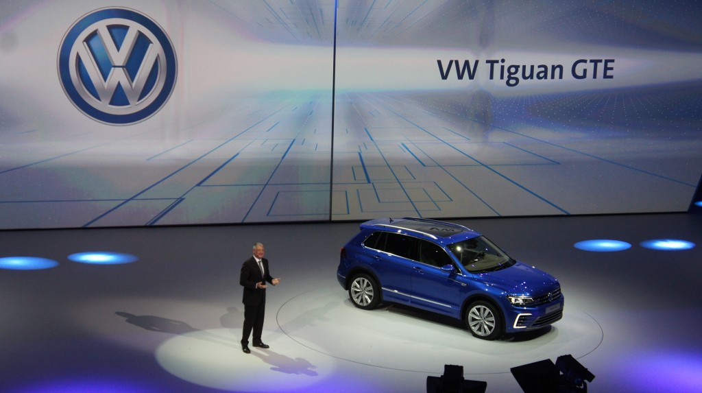 VW TIGUAN GTE FRANCFORT 2015