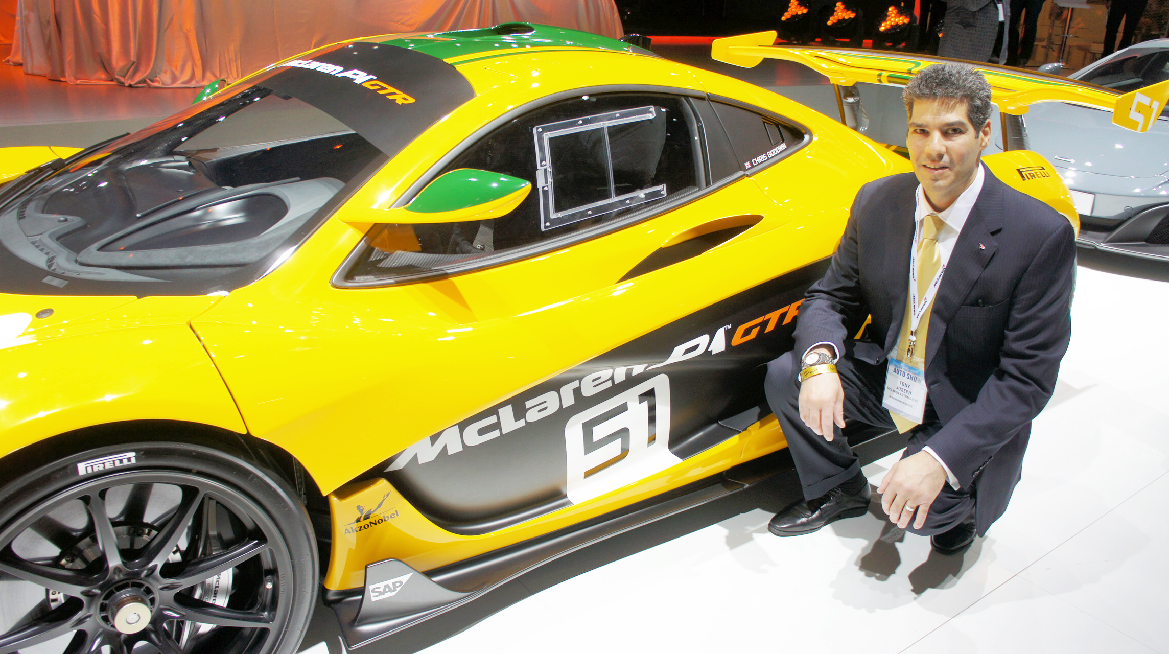 Anthony Joseph, vice-président de McLaren North America.