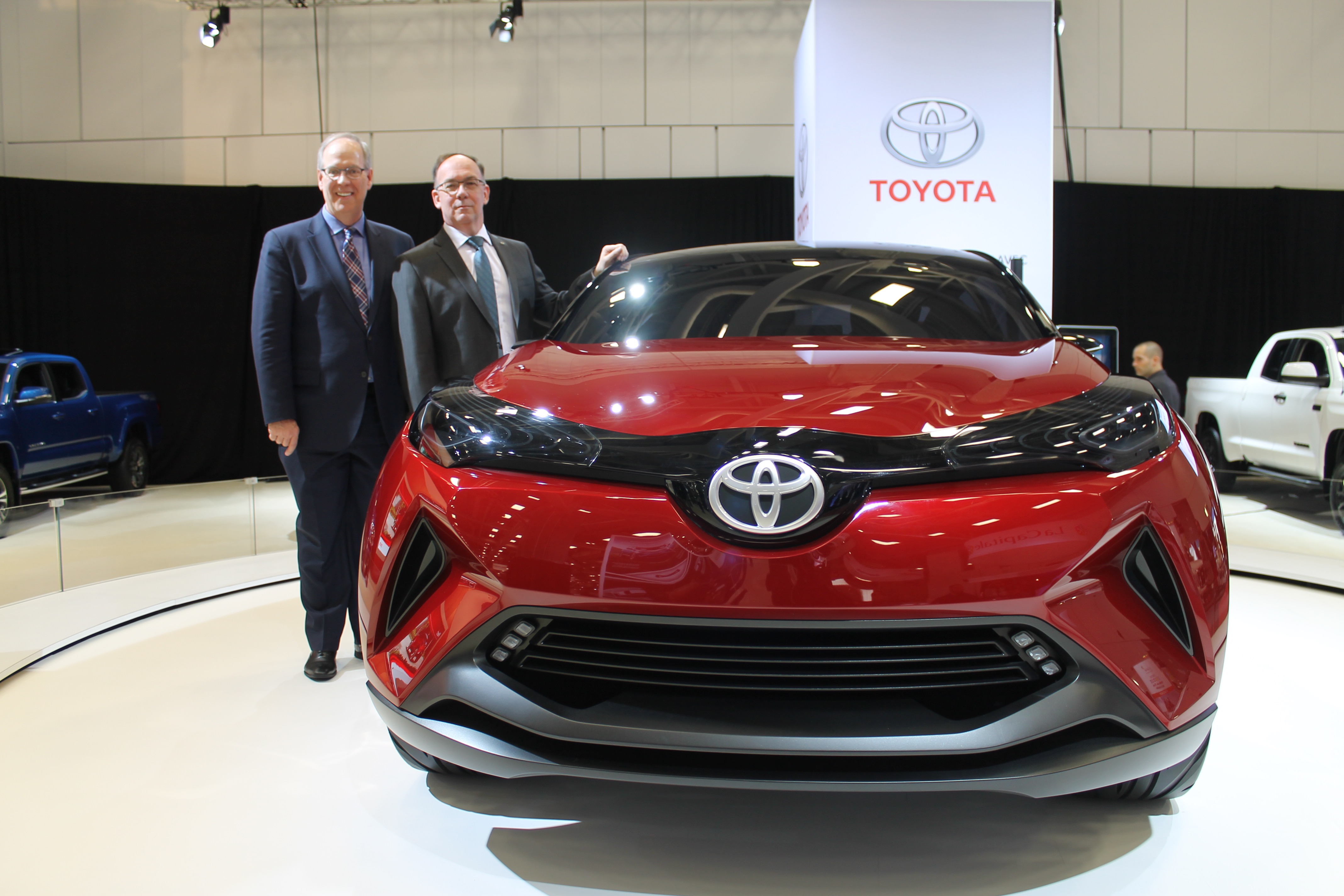 Toyota CH-R et Stephen Beatty