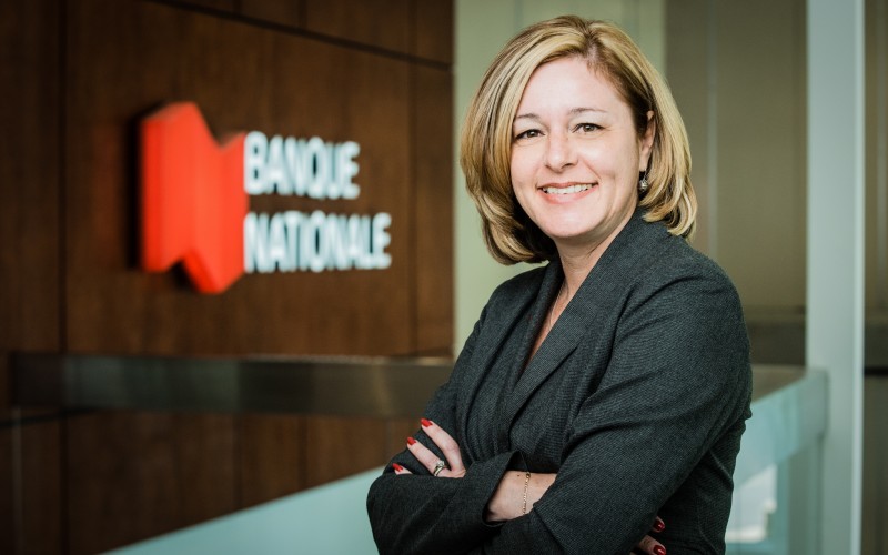 Nathalie Laforest: Directrice des ventes, Québec et Atlantique, pour la Banque Nationale