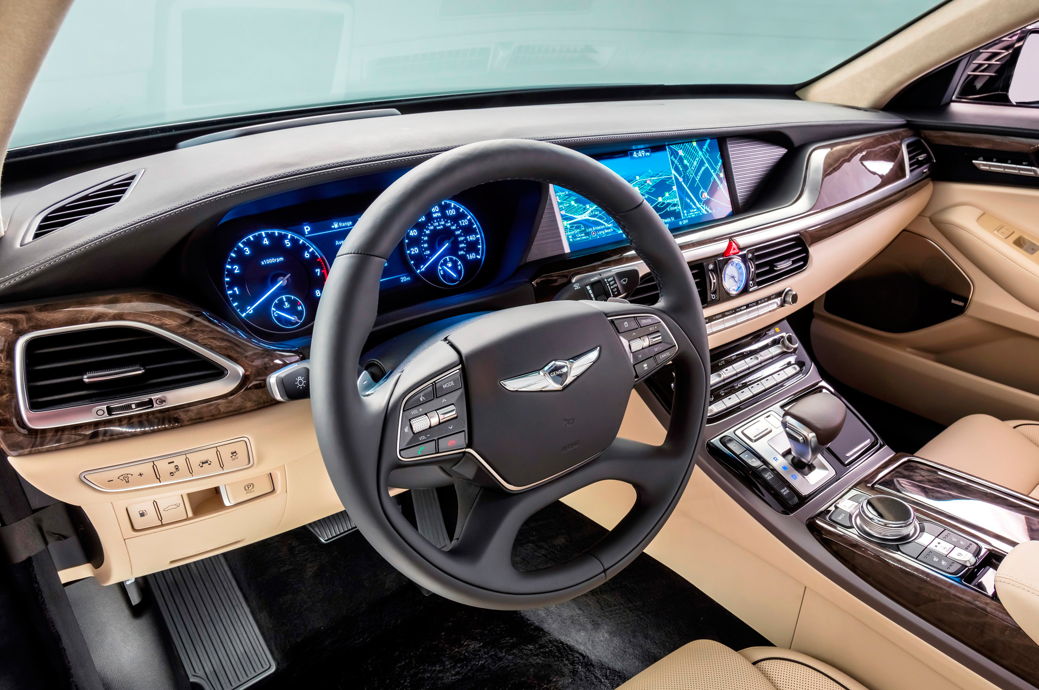 Genesis G90 Intérieur AutoMedia