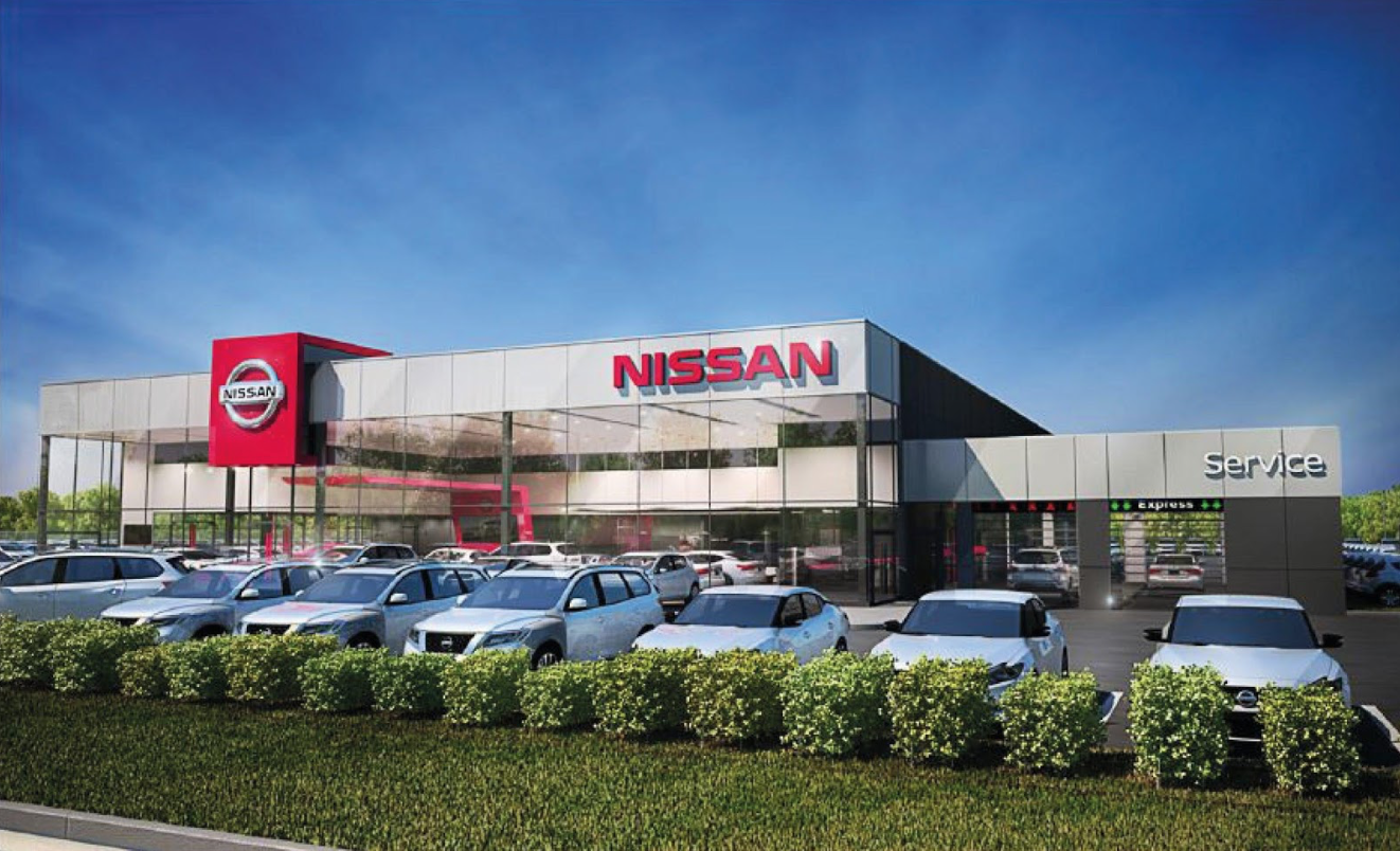 Future concession Nissan à Saint-Nicolas par le Groupe Paquet