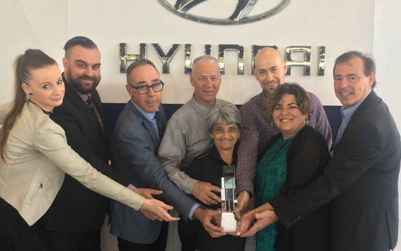 Hyundai Val-Bélair reçoit le Trophée de Certification Signature 2017