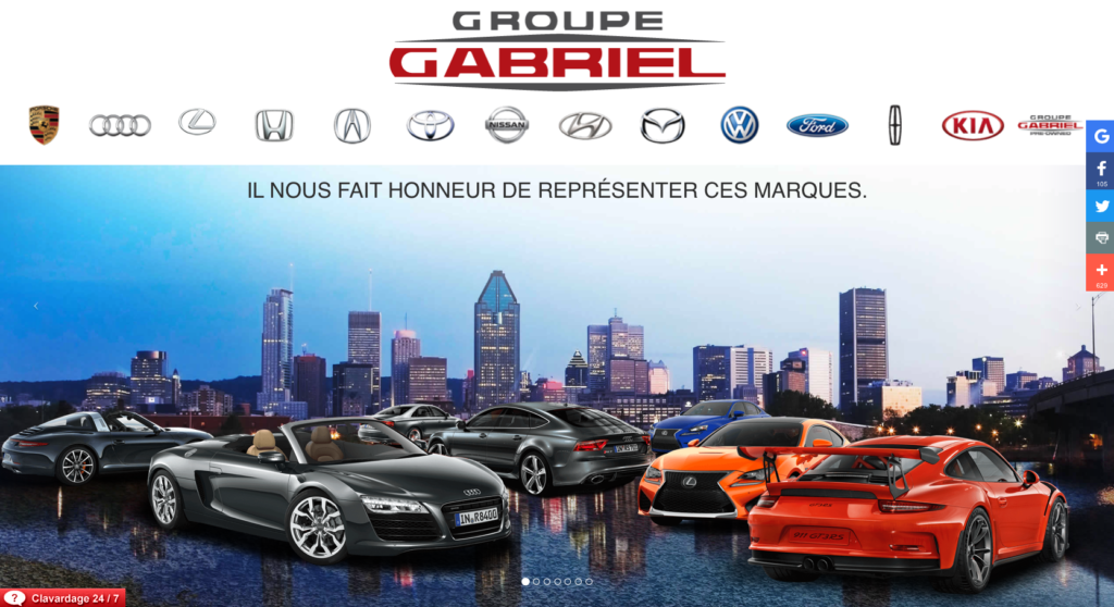 Groupe Gabriel - Le plus grand groupe de concessionnaires automobile au Québec