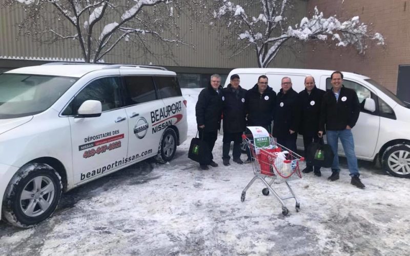 Beauport Nissan et Ste-Foy Nissan fournissent deux véhicules au Patro Roc-Amadour