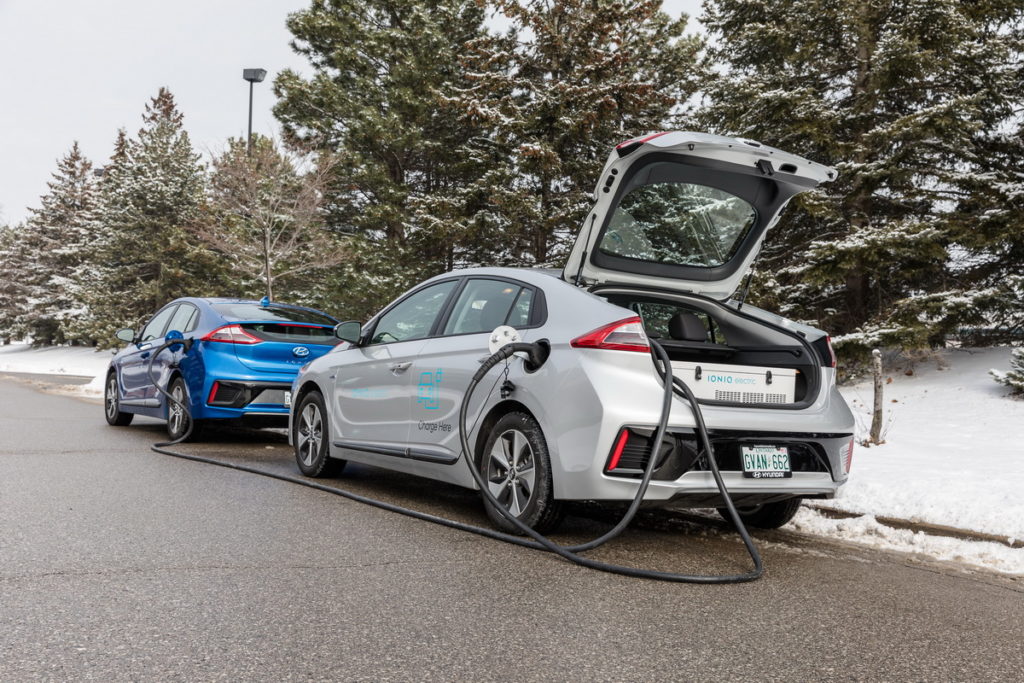 Hyundai lance un service mobile de recharge de véhicules électriques
