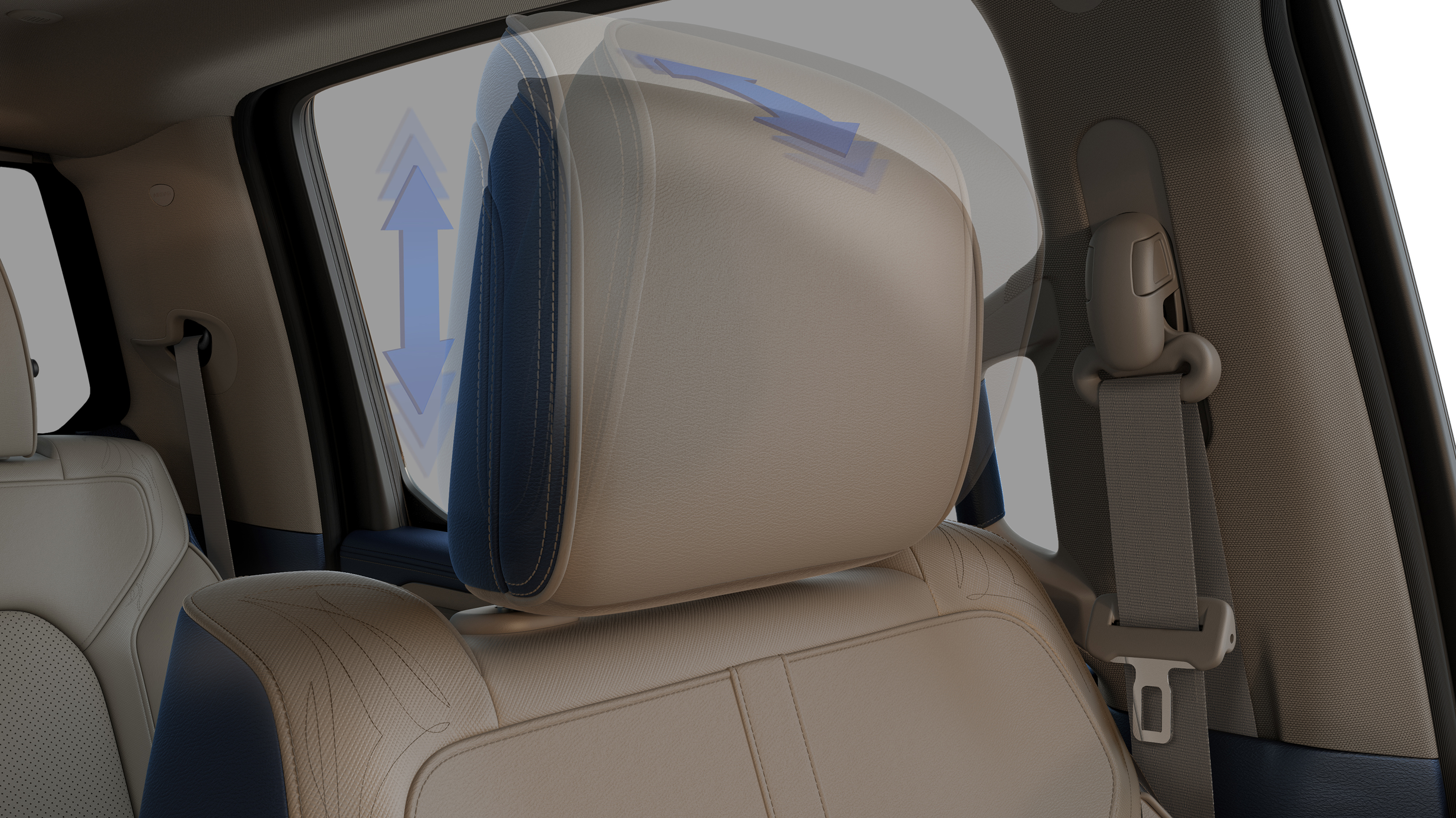 2019 Ram 1500 Front Adjustable Headrest AutoMedia