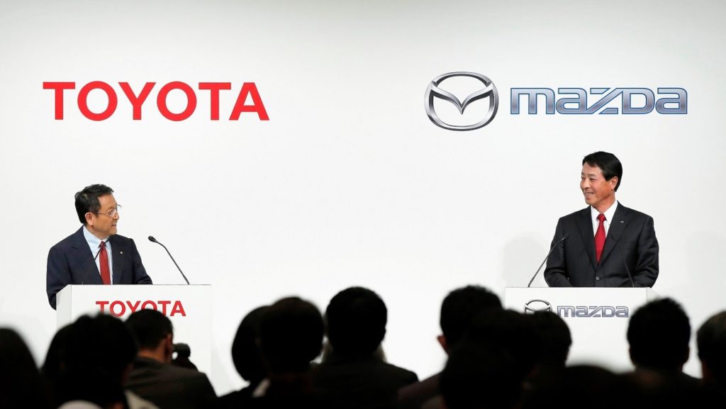 Mazda et Toyota lancent une coentreprise aux États-Unis