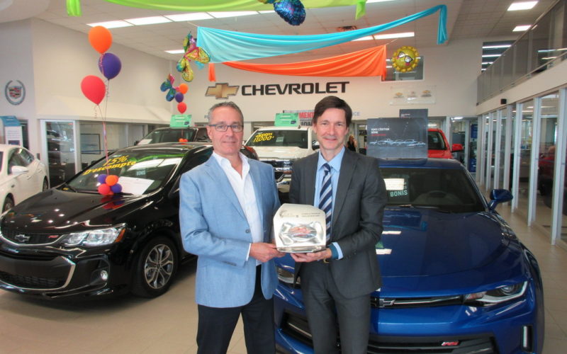 Citadelle Chevrolet Cadillac Buick GMC reçoit le prix Club du président 2017