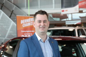 David Langevin Conseiller en produits véhicules neufs, Boulevard Toyota Employé depuis 10 1/2 ans