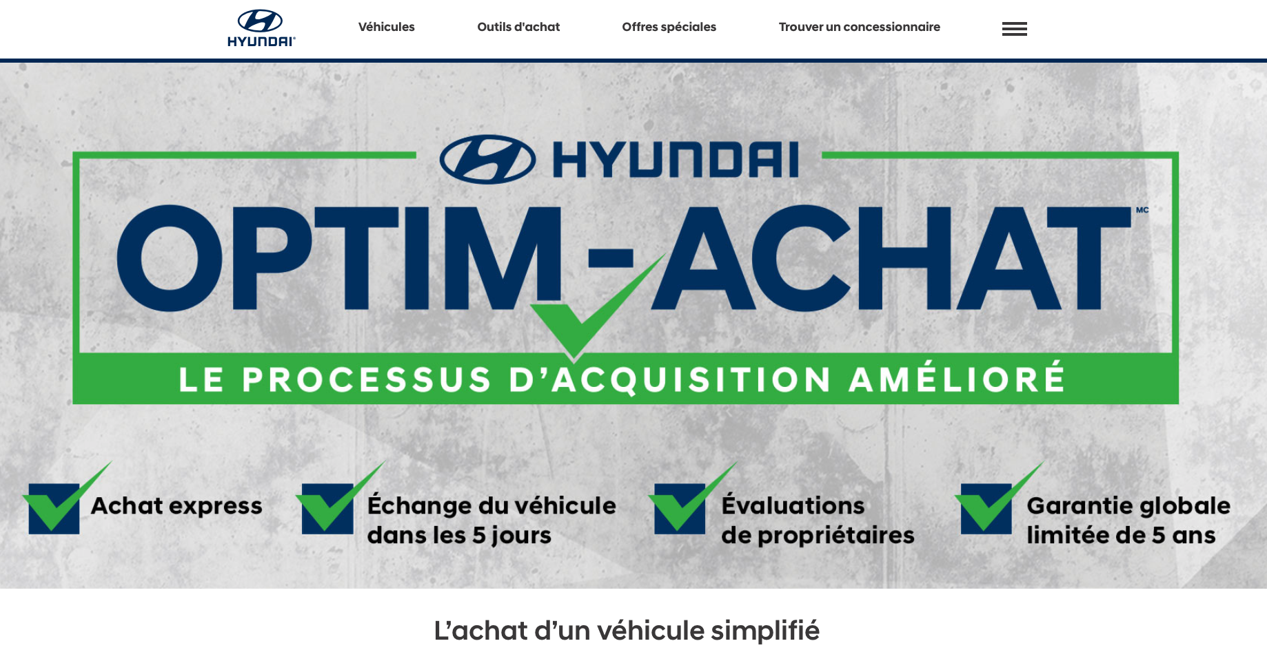 Optim Achat Hyundai