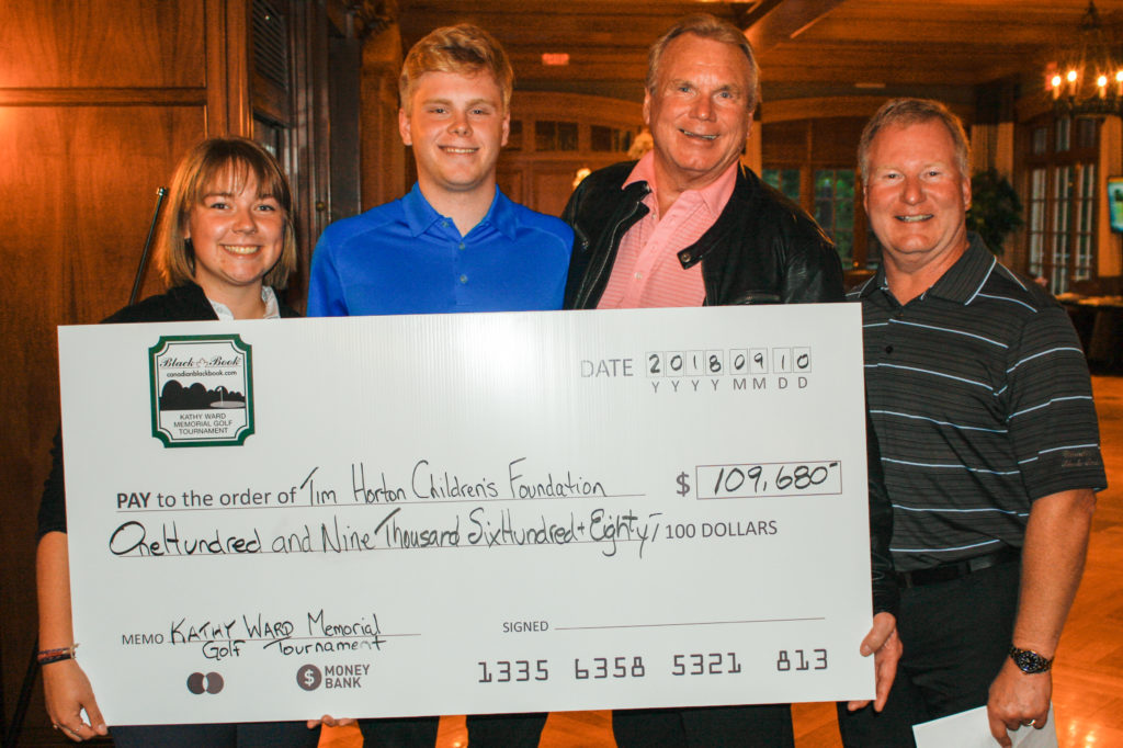 Le tournoi de golf Canadian Black Book Kathy Ward a recueilli plus de 100 000 $