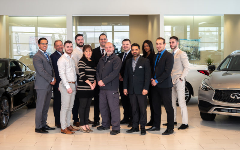 Record canadien de croissance des ventes battu chez HGrégoire Infiniti Laval