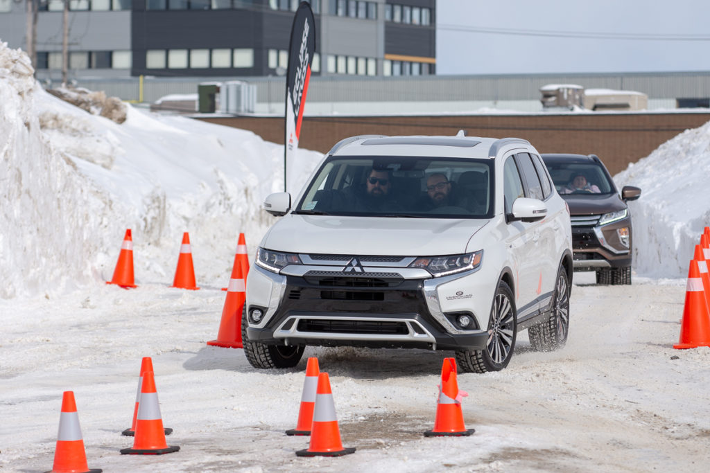Conduite préventive hivernale avec Mitsubishi Motors à Rivière-du-Loup