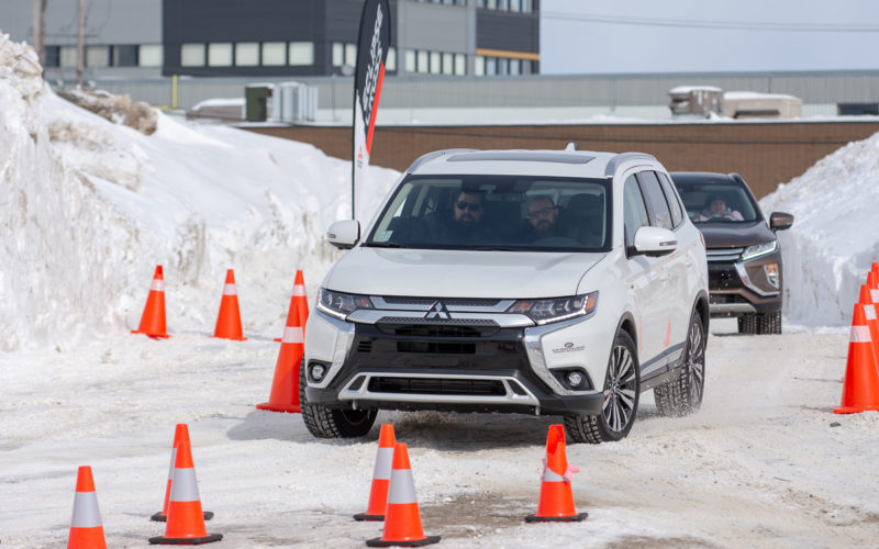 Conduite préventive hivernale avec Mitsubishi Motors à Rivière-du-Loup