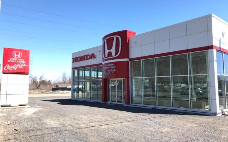 Auto Frank et Michel Honda se dote d’un nouveau bâtiment pour ses véhicules d’occasion