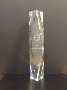 Trophée Prix Excellence de Volvo 