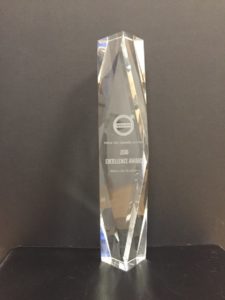Trophée Prix Excellence de Volvo