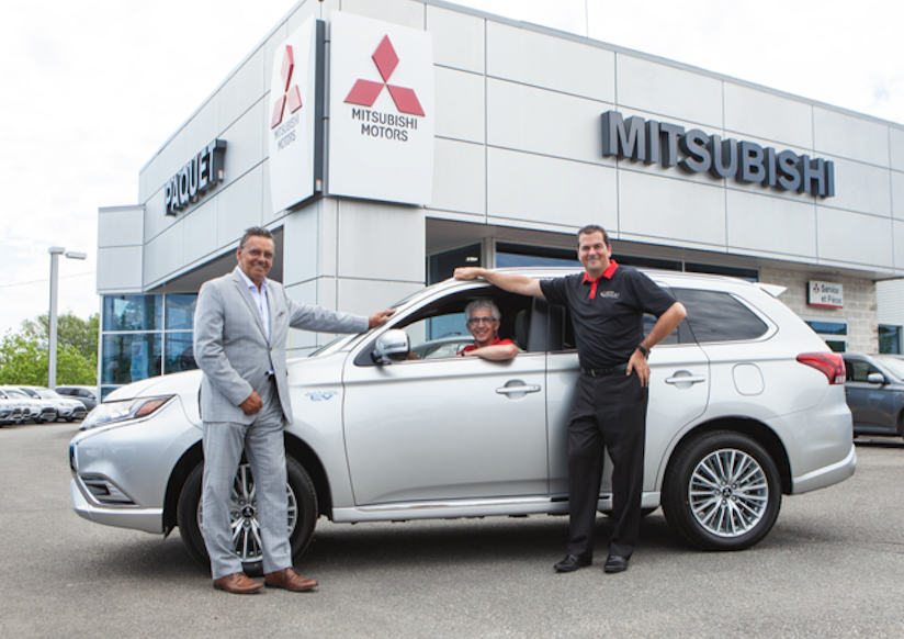 Un Québécois remporte le concours national Mitsubishi