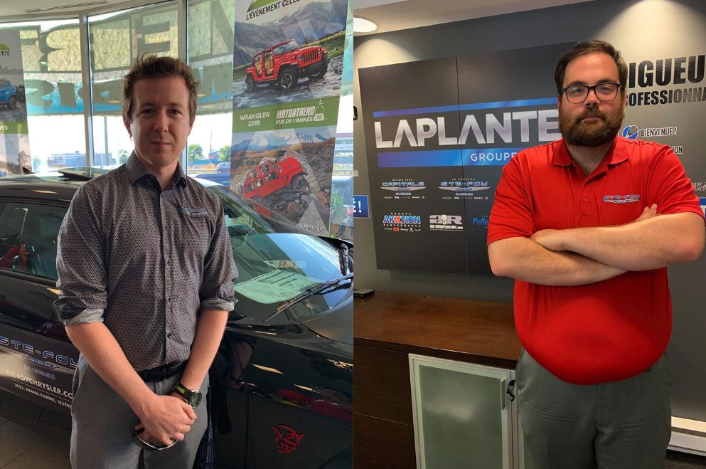 Deux nouveaux directeurs chez Ste-Foy Chrysler