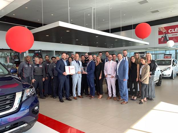 HGrégoire Nissan Vimont lauréat du Prix mondial d’excellence Nissan