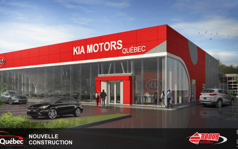 Kia Québec dans ses nouveaux locaux en décembre pour son 20e anniversaire