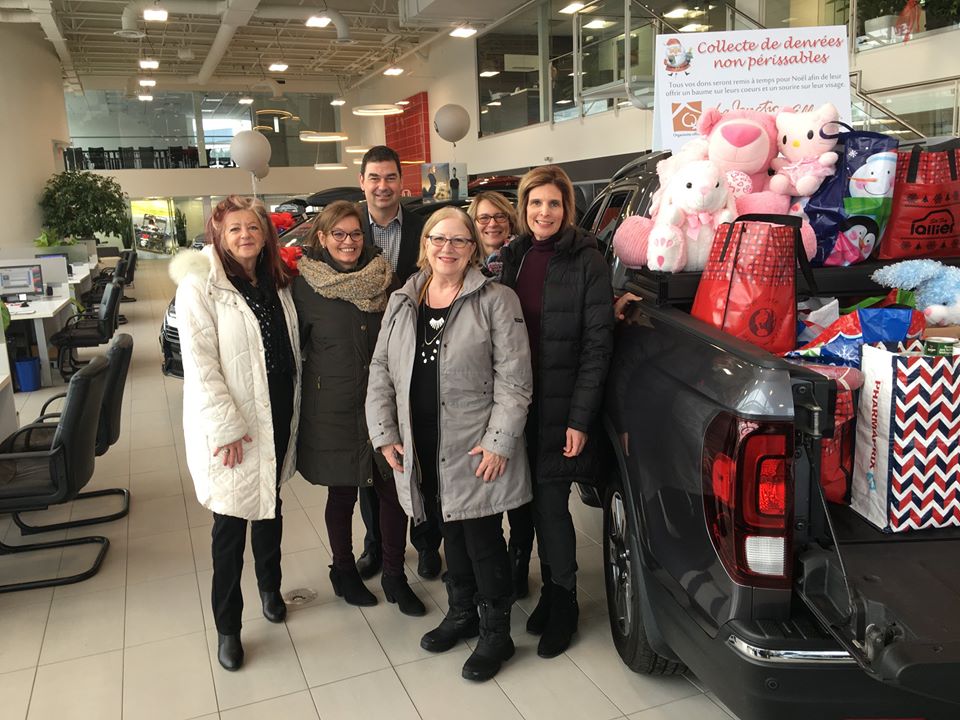 Lallier Ste-Foy Honda vient en aide à la Fondation Jonction pour Elle