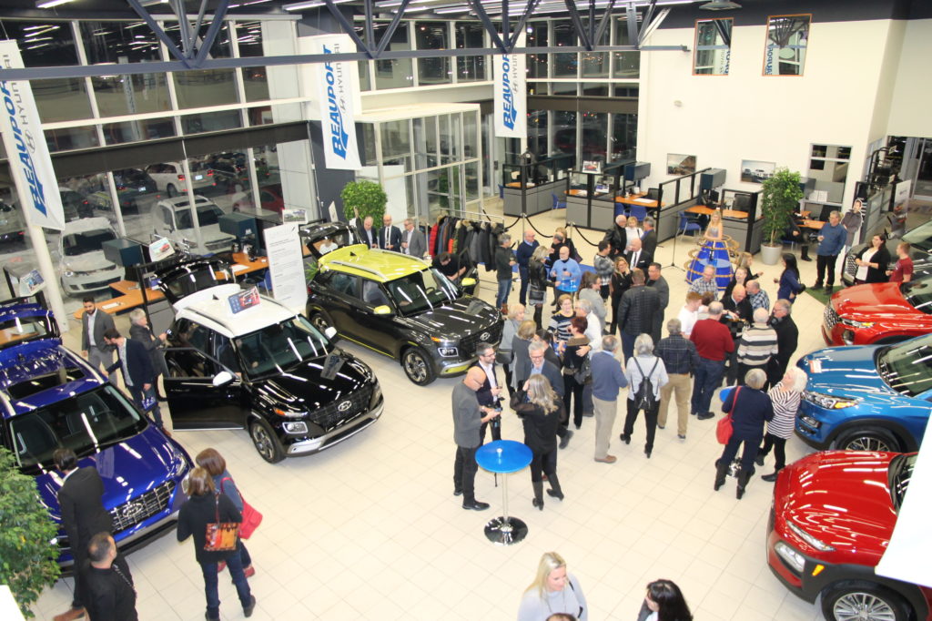 Soirée de lancement du Venue chez Beauport Hyundai