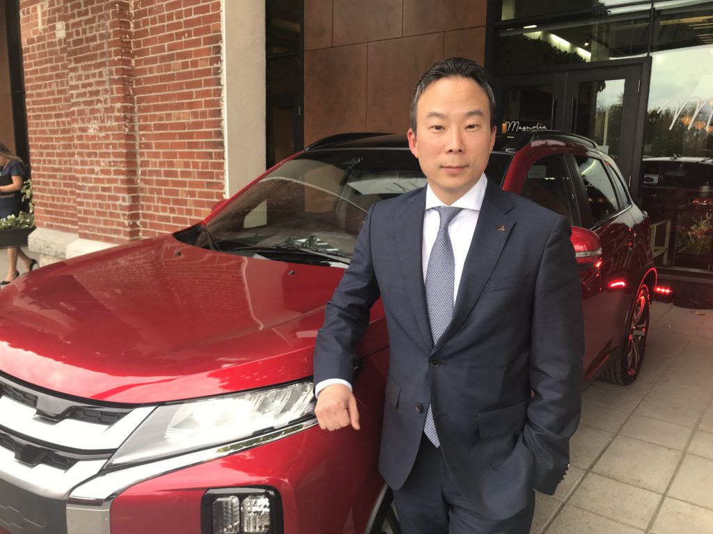 Juyu Jeon, alias JJ, président et chef de la direction de Ventes de véhicules Mitsubishi du Canada.