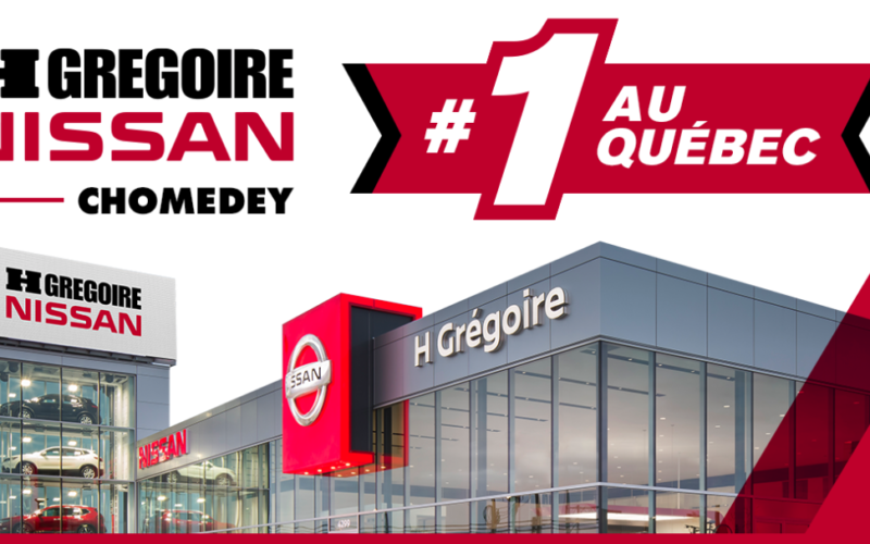 HGrégoire Nissan Chomedey : meilleur vendeur de la marque Nissan au Québec