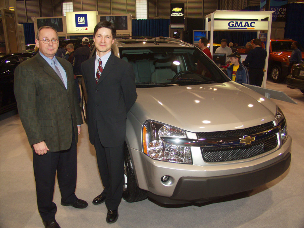 Robert Pagé, Salon de l'auto de Québec