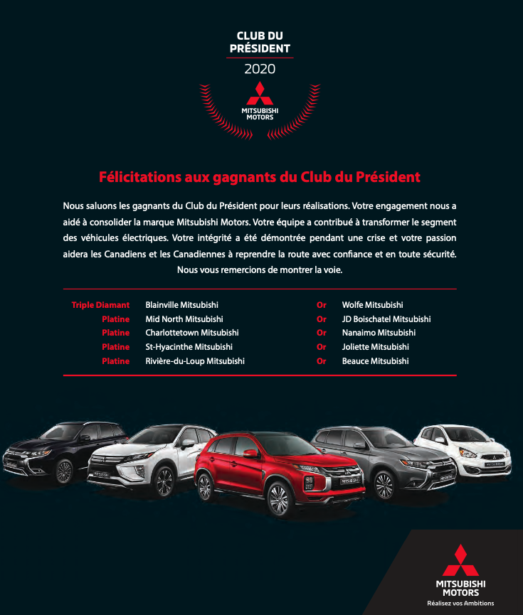 Mitsubishi Prix du Président