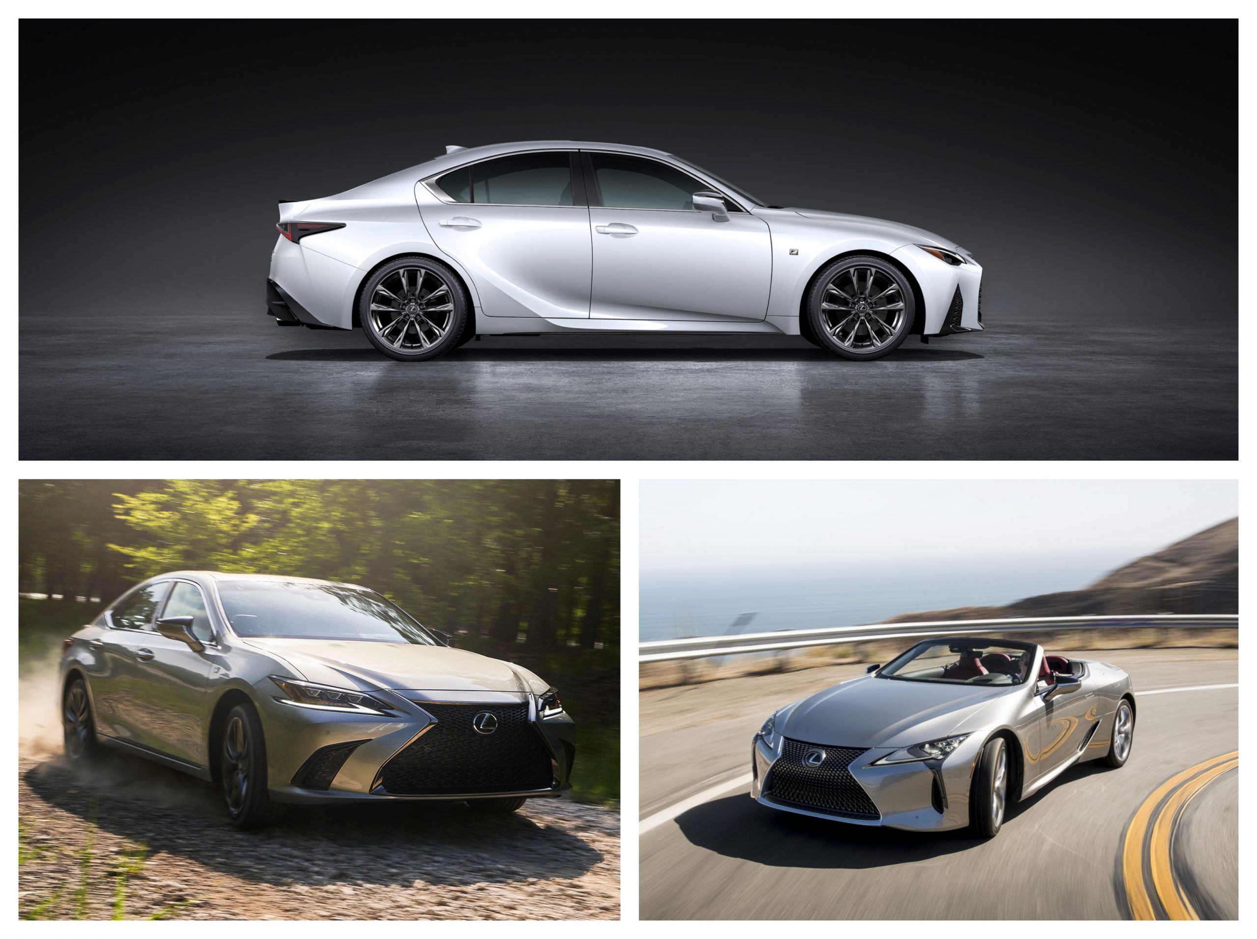 Lexus IS, EX et LC 2021