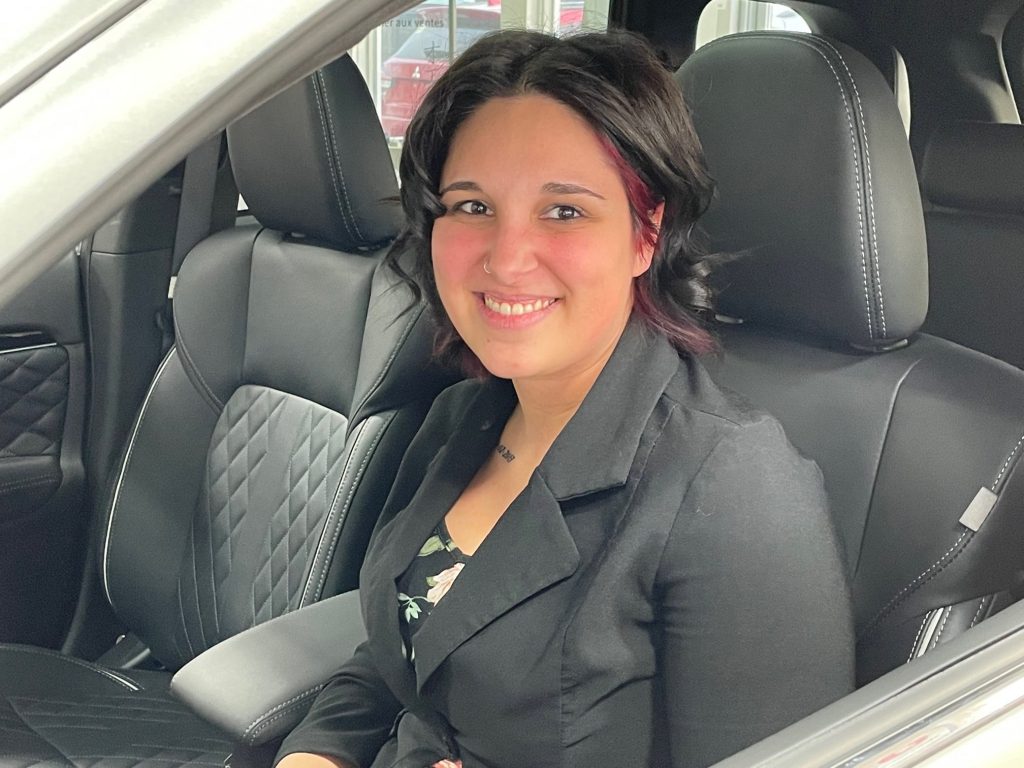 Cindy Raymond : une femme de plus chez Rimouski Mitsubishi