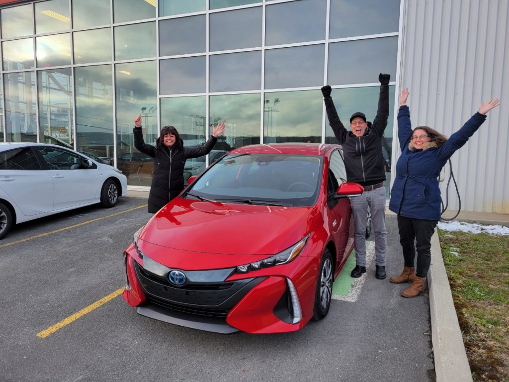Philippe Labbé: Gagnant d’une Toyota Prius Prime dans le cadre du Mois du Salon de l’auto de Québec