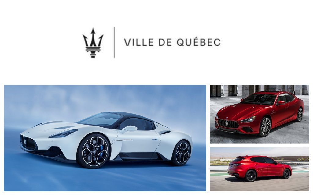 Maserati débarque à Québec