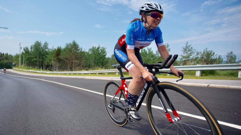 Longueuil Honda soutient également la cycliste paralympique Marie-Claude Molnar. 