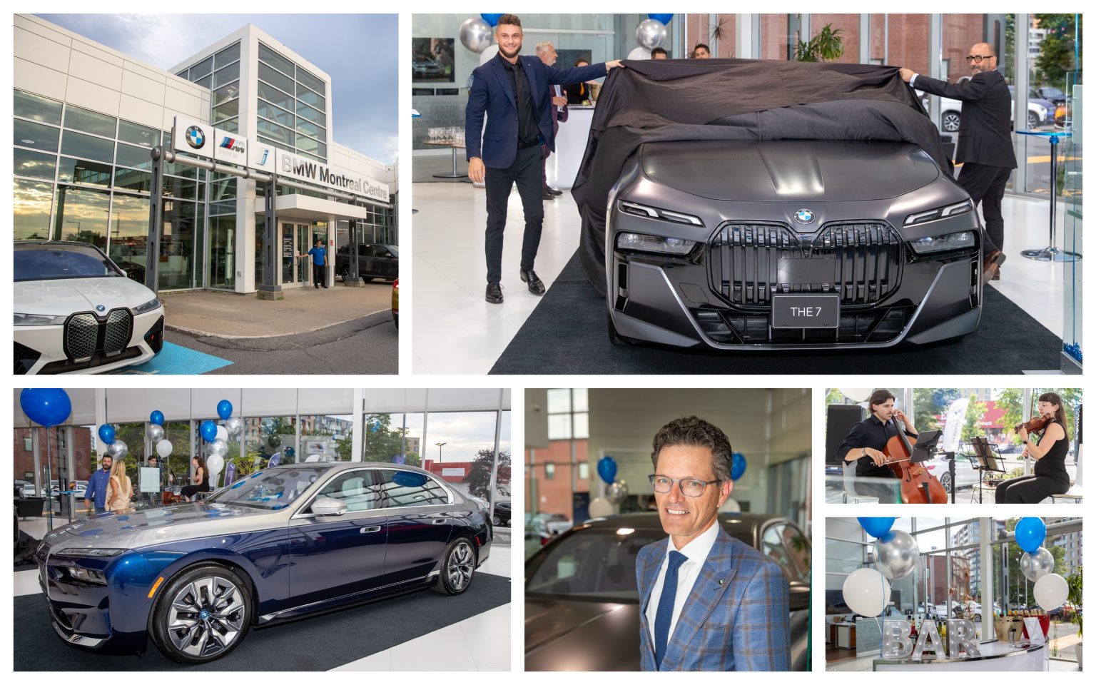 Luxe Rechargé BMW Montréal Centre dévoile la nouvelle BMW Série 7