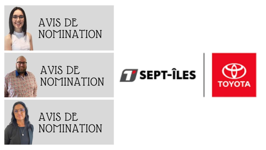 Ça bouge chez Sept-Îles Toyota