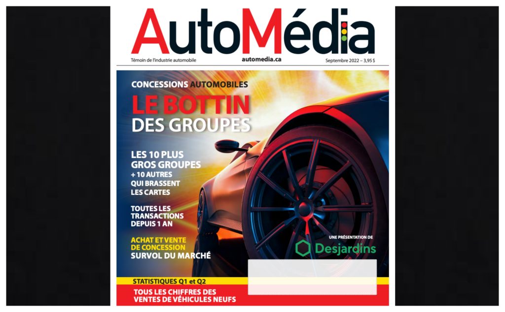AutoMédia, Édition Septembre 2022