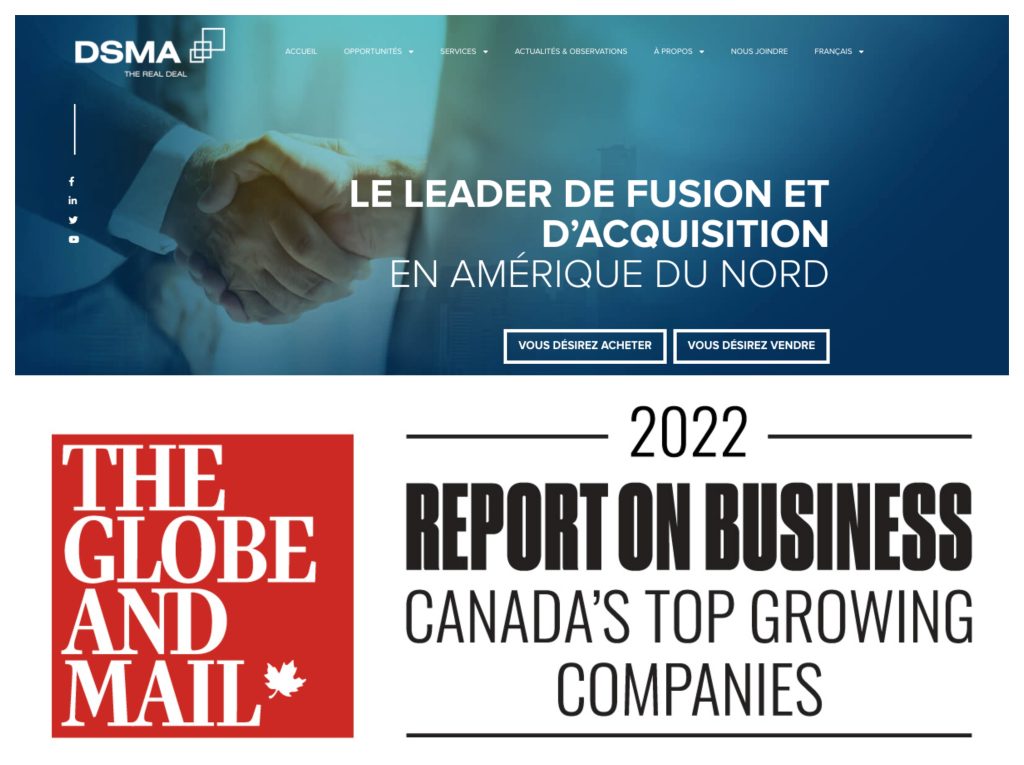 DSMA brille parmi les entreprises canadiennes à plus forte croissance