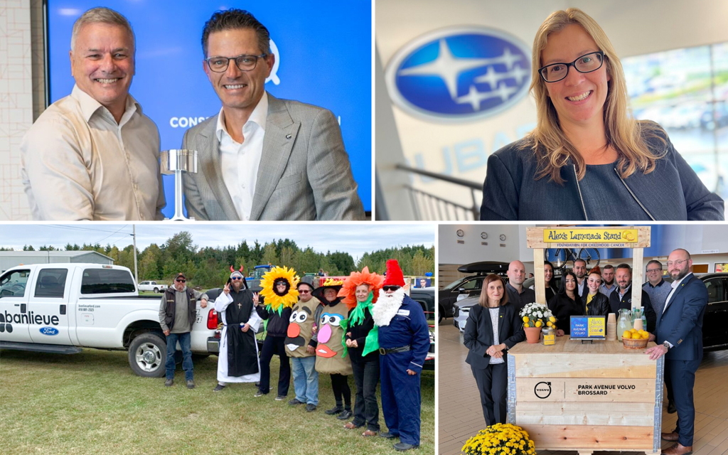 Semaine du 3 octobre: l’actualité des concessionnaires du Québec en bref
