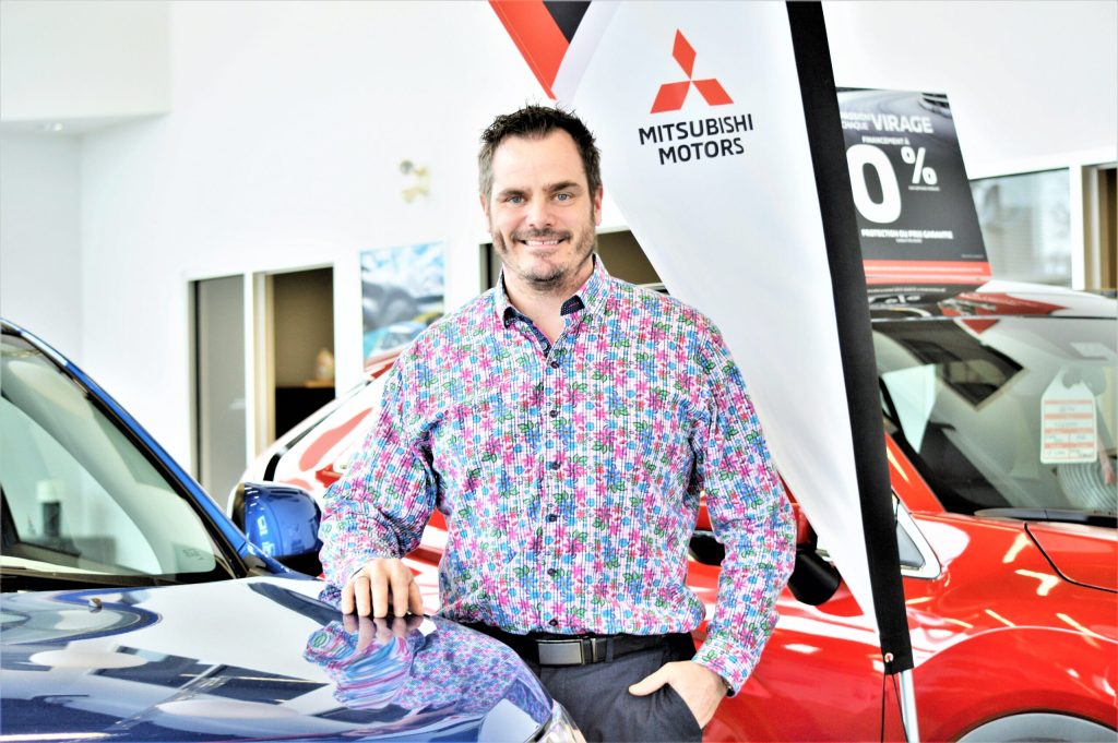 co-owner and general manager of Quebec and Ste-Foy Mitsubishi, François Roy