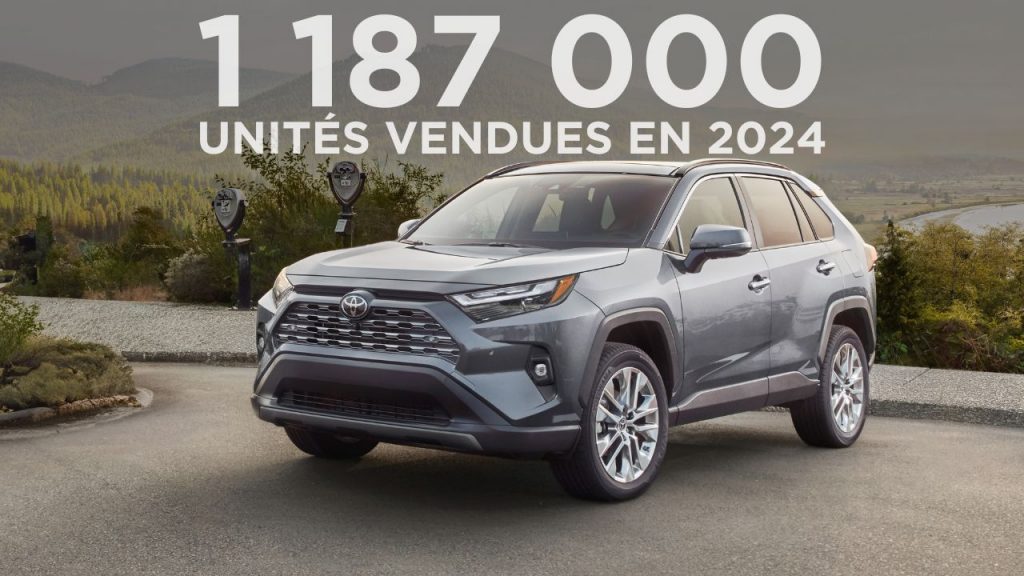 Le Toyota RAV4 détrône la Tesla Model Y au titre de la voiture la plus populaire au monde