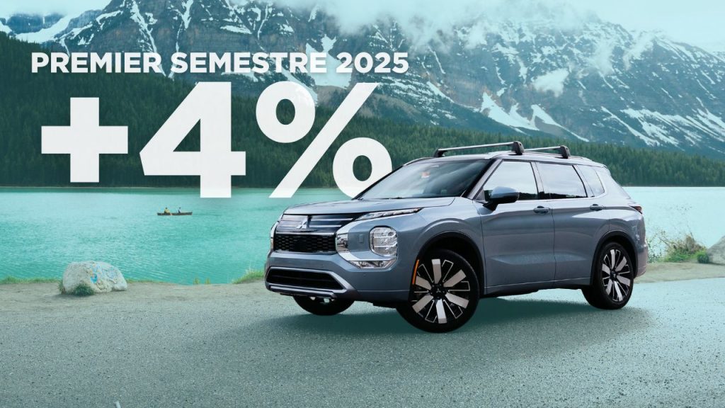 Un début d’année record pour Mitsubishi Canada, le Québec représente un tiers des ventes