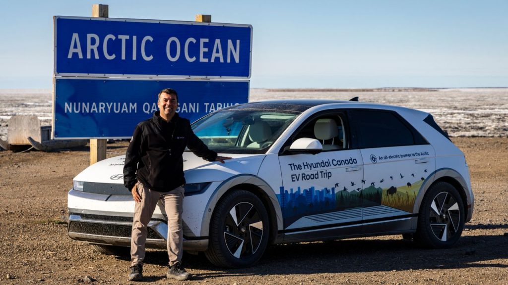 Un québécois traverse le Canada à bord d’un Hyundai IONIQ 5