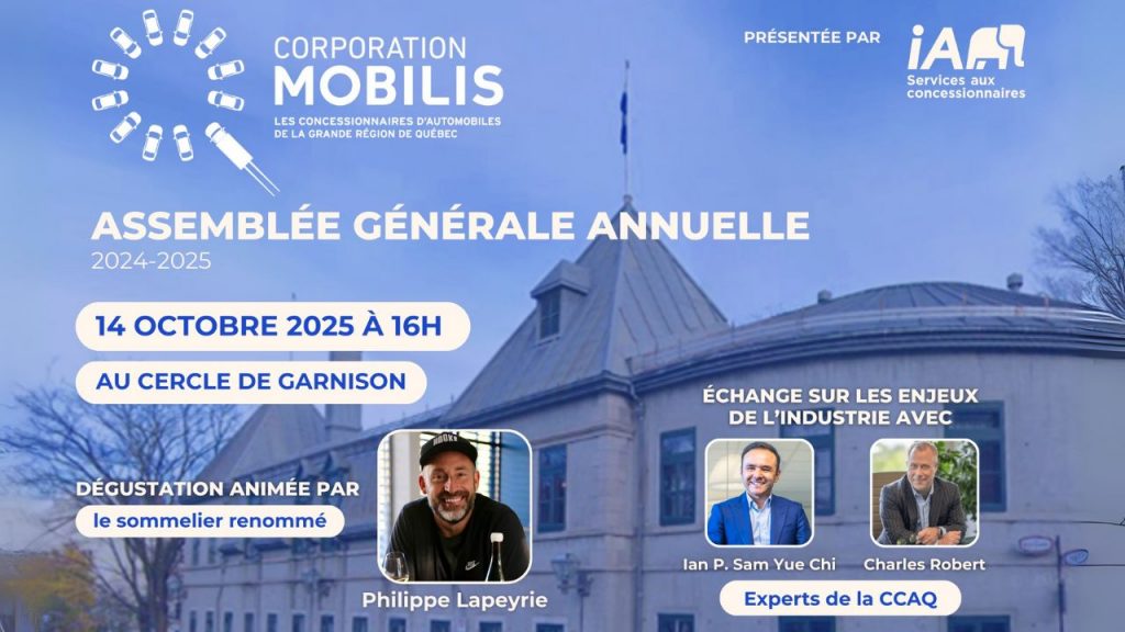 Ne manquez pas l’édition 2025 de l’assemblée générale annuelle de la Corporation Mobilis